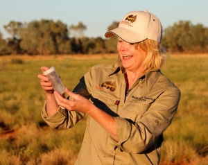 Donna Azzi Ashcroft Highschool and trapdoor spider, Henbury Bush Blitz 